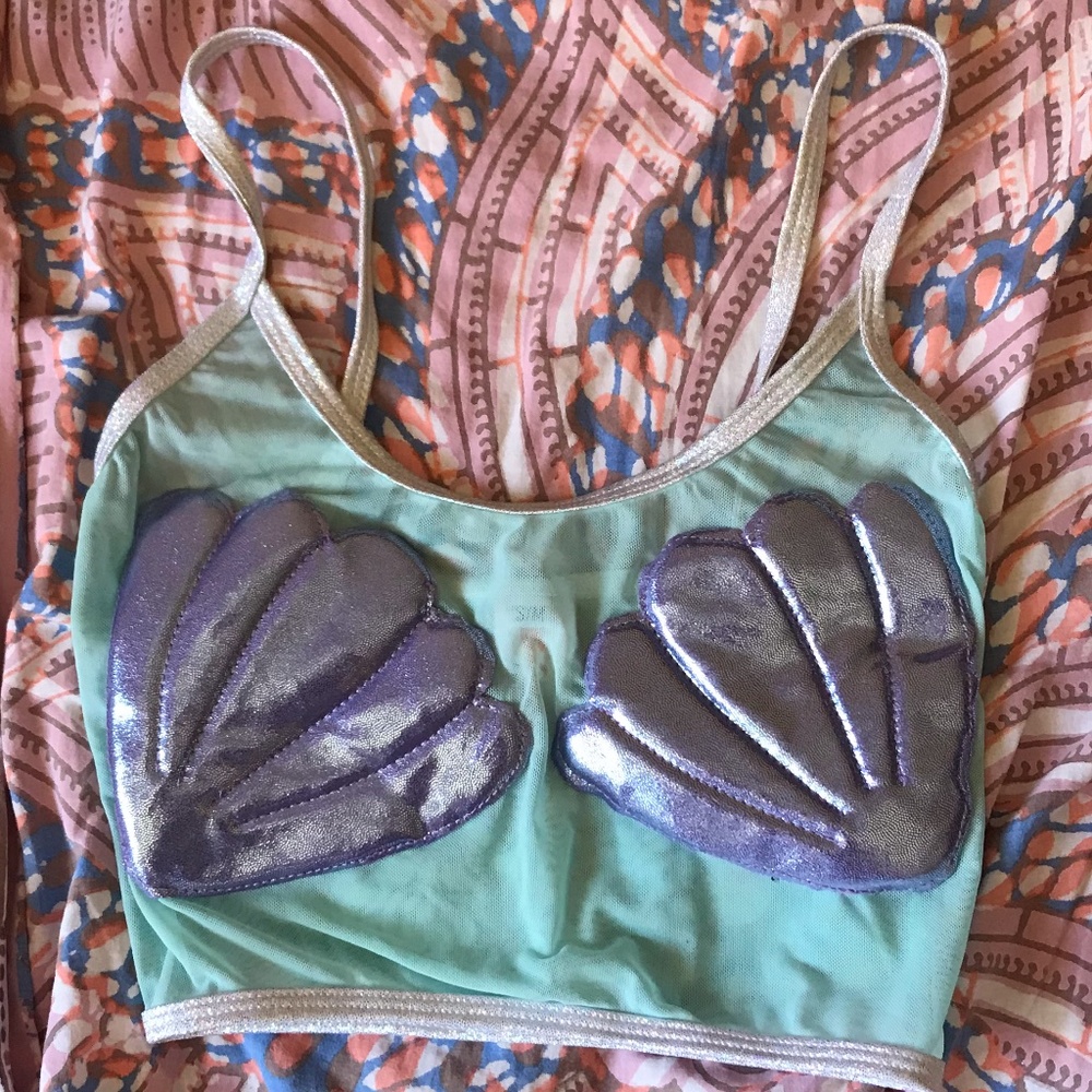 Mesh Mermaid Top